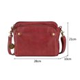 thumbnail image 2 of Bolsa bandolera vintage impermeable para mujer de mensajero multifuncional para mujer JShteea Para Estrenar, 2 of 9