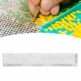 thumbnail image 3 of Rhinestone Painting Ruler, Rhinestone Painting Ruler Rhinestone Art Tools Rhinestone Painting Supplies With Stainless Steel Material for 5D DIY, 3 of 7