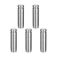 thumbnail image 1 of Unique Bargains Sign Standoffs Mounts Wall Glass Standoff Advertising Nails 16mm x 60mm 5pcs, 1 of 5