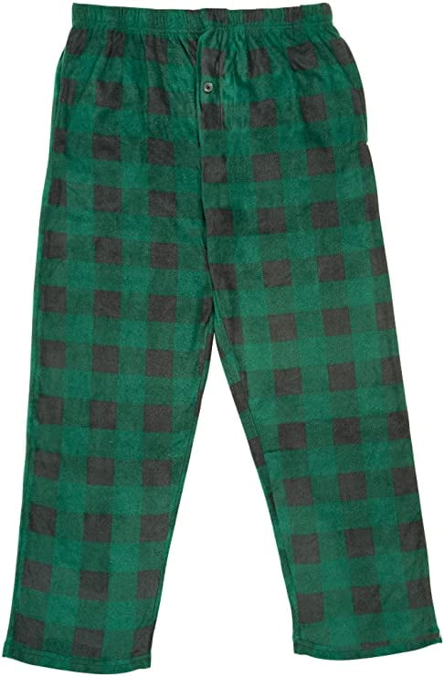 boys green plaid pants