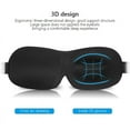 thumbnail image 5 of Eye Mask for Sleeping 3D Contoured Cup Blindfold Concave Molded Night Sleep Mask Block Out Light with Men Women, 5 of 10