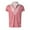 Pink, variant on Yindaity Men’s short sets outfits 2 piece Summer Tracksuit Short Sleeve Polo men's shirt and short sets summer outfits for men Black,3XL