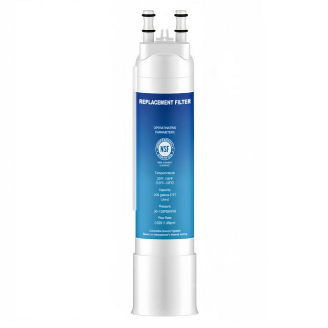 Filtro de agua MELULUA FPPWFU01, 1 paquete de repuesto