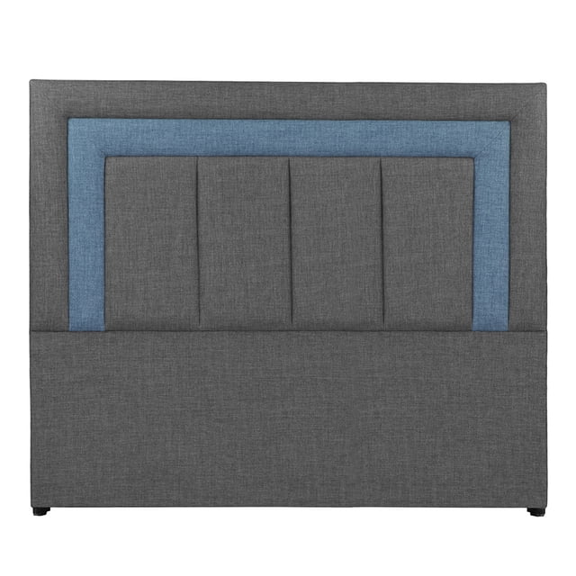 Cabecera Queen Size Dicasa Bora Gris Oscuro