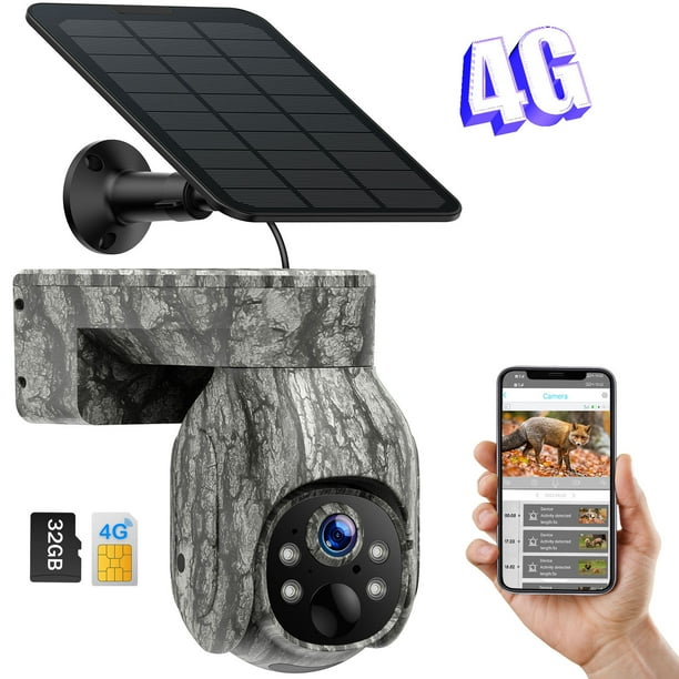 CAMPARK 4G LTE Cellular Trail Camera Wireless, Solar Powered Game