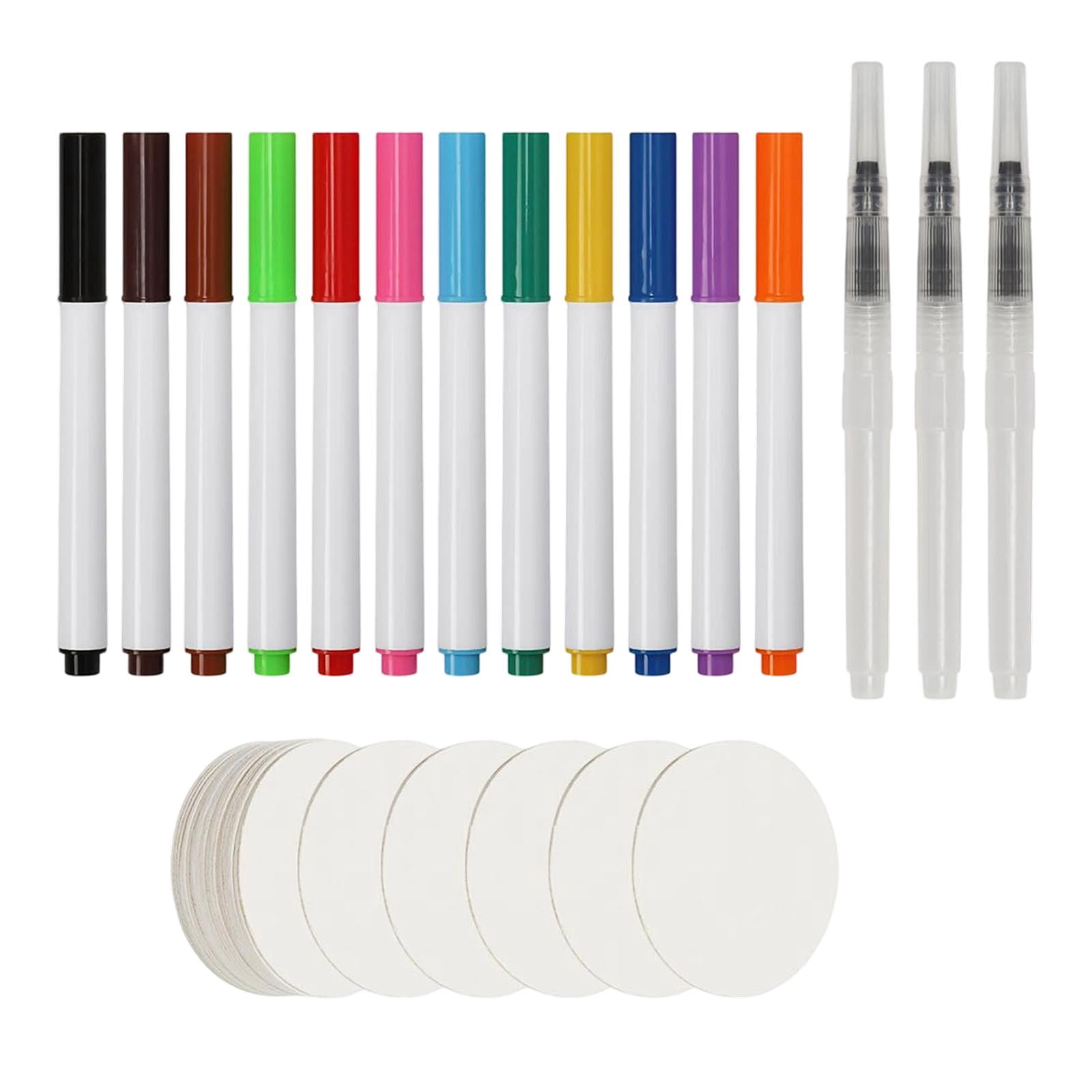 Foam Texture Painting Set 3D Drawing Sponge Paper Water Activated for Children Classroom Activities