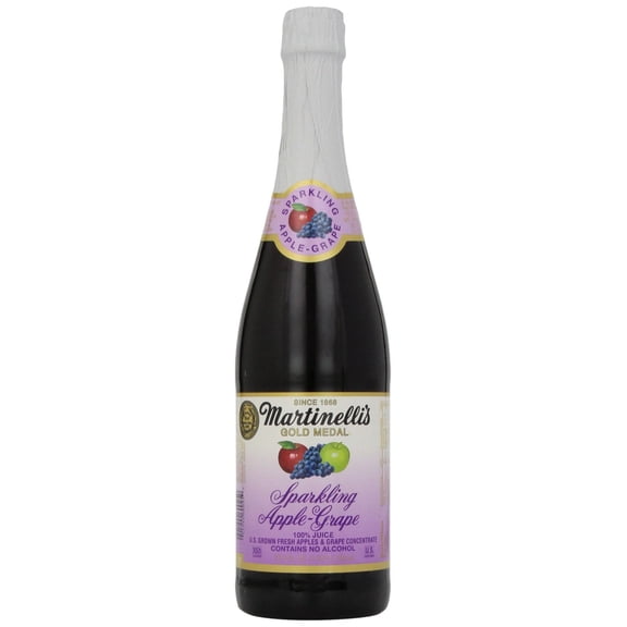 1x Martinelli's, Sparkling Apple-Grape Juice, 25.4 Fl Oz