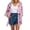 Pink, variant on Women's Sun Shirt Jacket Tops Chiffon Print Shawl Outwear Loose Beach Cardigan,Pink,M