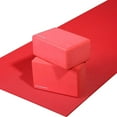 thumbnail image 2 of Fitvids 1/4-Inch High Density Thick Non Slip Workout Yoga Mat with Carry Strap, Red, 2 of 4