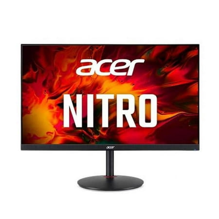 Acer Nitro XV252Q F 24.5" Full HD LED LCD Monitor - 16:9 - Black - In-plane Switching (IPS) Technology - 1920 x 1080 - 16.7 Million Colors - 400 Nit - 1 ms - 360 Hz Refresh Rate - HDMI - DisplayPort
