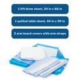 thumbnail image 5 of McKesson Room Turnover Linen Kit - Arm Board Covers, Table Sheet, Lift and Draw Sheet, 1 Count, 20 Packs, 20 Total, 5 of 8