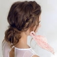 thumbnail image 2 of Unique Bargains 1 Pc Durable Ribbon Hair Scrunchies Hair Ties Pink, 2 of 5