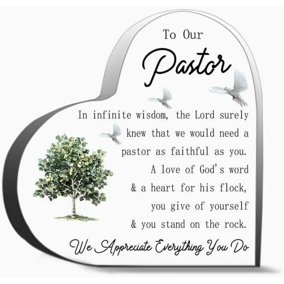 To Our Pastor In Infinite Wisdom The Lord Surely Knew That We Would Need A Pastor As Faithful As Yo For Friends, Gifts For Family Coworker Home Decorative Signs