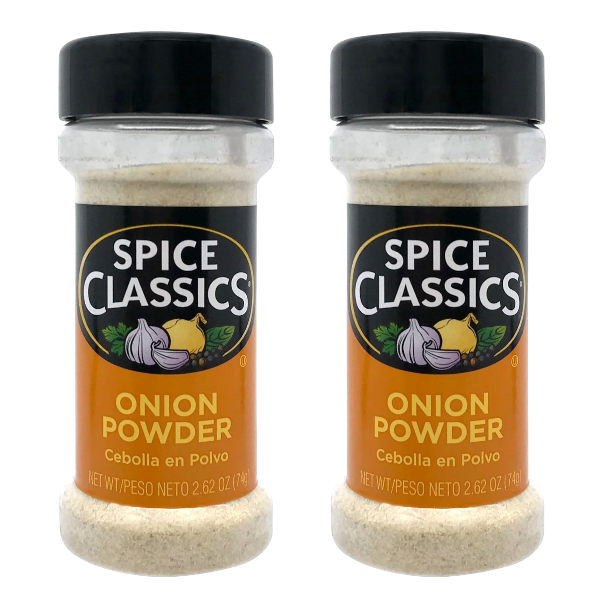 2 pack ) Spice Classics Onion Powder, 2.62 OZ - Walmart.com