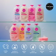 (3 pack) eos Shea Better Vanilla Cashmere Body Wash - Vanilla Cashmere, Creamy Gel Formula, Hyrdration for Dry Skin, 16 fl oz
