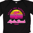 thumbnail image 4 of Inktastic Summer Enjoy the Sunshine Naples Beach Florida in Pink Boys or Girls Long Sleeve Baby Bodysuit, 4 of 5