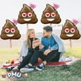 thumbnail image 4 of PMU 4 Pieces 31 Inches Valentine's Day Balloons,Huge Poop Balloons, Love Balloons for Special Events, You're Stinkin Cute Balloon Photo Props Party Decoration and Accessories (4/Pkg), 4 of 7