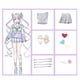 thumbnail image 3 of Disfraz de Cosplay para niña, juego de falda de cuero con peluca, zapatos, uniforme JK de Anime, Abyss, KAngel, Ame Chan, 3 of 4