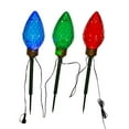 thumbnail image 1 of Kurt S. Adler AD2816 23 in. Jumbo Multi Color Faceted C9 Yard Stake Set, 1 of 3