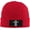 Red, variant on John 3:16 Bible Verse Christian Beanie Hat for Women Men Knit Skull Cap Winter Hat Knitted Hat Slouchy Hat Black