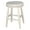 White, variant on International Concepts Wood 30" Scooped Seat Swivel Bar Height Stool - Unfinished