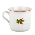 thumbnail image 2 of Awakening Mug Blooming Wild Rose Porcelain Mug 15.72 fl oz (465 ml) Tea Cup Coffe Mug Cup for Cappuccino Latte and Milk, 2 of 6