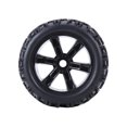 thumbnail image 3 of Neumáticos de coche RC ANGGREK 4 unids/set goma y rueda de bujes de plástico negro, 3 of 8