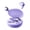 Purple, variant on Gaming Bone Conduction Wireless Earphones IPX7 Waterproof RGB Breathing Light Digital Charging Case 60H Long Battery NFC Headset with Built-in Call Mic