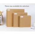 thumbnail image 6 of RECUTMS 10 x 10 Inch DIY Scrapbook Album 60 Pages Hardcover Kraft Paper Scrap Book Photo Albums Memory Book for Wedding Graduation Anniversary(Brown), 6 of 8