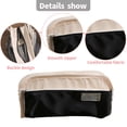 thumbnail image 3 of Pencil Bag Pen Case Simple Pencil Case Pencil Pouches Fabric Zipper Pen Pouch Pencil Storage Bag - black, 3 of 6