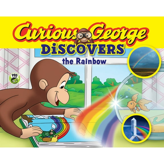 Pre-Owned Curious George Discovers the Rainbow (Paperback) 0544430689 9780544430686