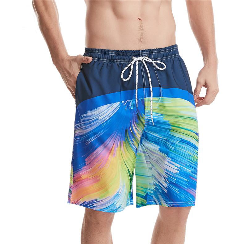 Funny Characters Elastic Waisted Drawstring Baggy Shorts Beach Summer Activewear Casual Pants L-3XL Mens Swim Trunks