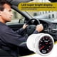 thumbnail image 5 of 2Inch 52mm Auto Car Tachometer Tacho Gauge 0-8000 RPM 12V Universal Car Motor White Led Meter Point, 5 of 5
