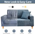 thumbnail image 6 of CZL 1 2 3 4 Seater Printed Sofa Cover Couch Slipcover, Elastic Stretch Armchair / Loveseat / Couch Sectional Sofa Slipcover Furniture Protector Dog Pet, 6 of 7