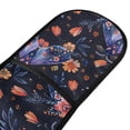 thumbnail image 2 of Dailycode Double Sided Oven Mitt with Loop Heat Resistant Kitchen Long Potholders 7" x 35" Floral Moths and Flower, 2 of 6