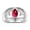 Ruby, variant on Men's Rings 14K White Gold Pear Shape Tear Drop Cabochon Gemstone & Diamond Rings; Cabochon Ruby Size 13