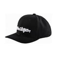 thumbnail image 2 of Troy Lee Designs Curved Snapback Hat, Signature Black/White, OSFA, 2 of 4