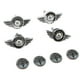 thumbnail image 1 of 4 Piezas Tornillos robo para Matrícula de Coche Universal Tipo 4, 1 of 9