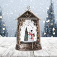 thumbnail image 4 of Retro Christmas Lantern Ornament Outdoor Indoor Wedding Props Árbol de Navidad Macarena Linterna, 4 of 7