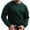 Green, variant on VSSSJ Men's Crewneck Sweatshirt Textured Long Sleeve Casual Stylish Lightweight Loose Pullover Sweatshirt Tops Black L
