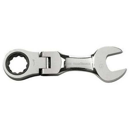 10mm Stubby Flex Comb. Ratcheting Wrench