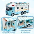thumbnail image 5 of SaveJoy 1:12 Remote Control Cars for Boys Girls Age 3-8, RC Cars  Recreational Vehicle Toy Campervan Motorhome with Playset, 5 of 7