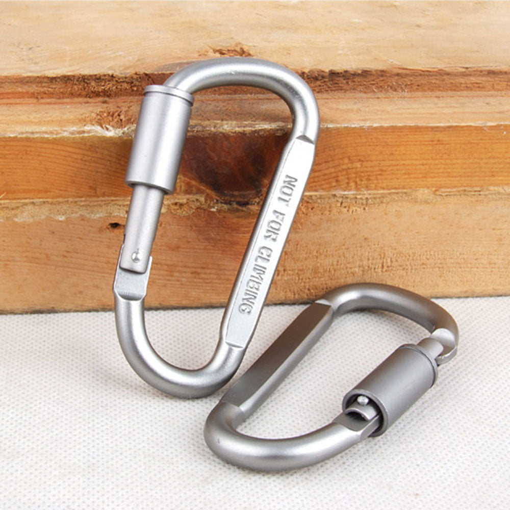 Equipment Alloy Carabiner Climbing Buckles Buckle Keychain Camping Hiking Hook 