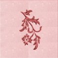 thumbnail image 1 of Ahgly Tapis d'Intérieur Lavable en Machine Carré Transitionnel Pastel Rouge Rose, 8 Pieds Carré, 1 of 7