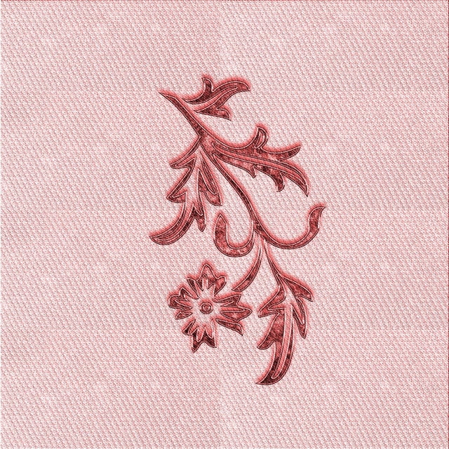 Ahgly Tapis d'Intérieur Lavable en Machine Carré Transitionnel Pastel Rouge Rose, 8 Pieds Carré