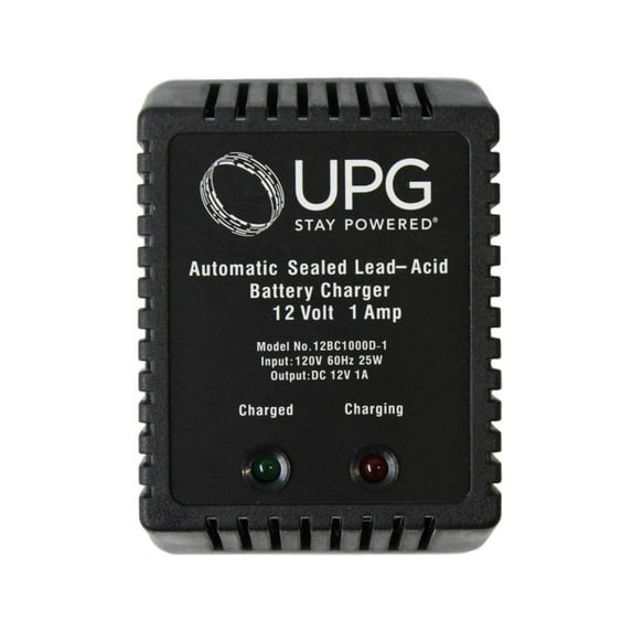 12 Volt 1 Amp SLA Battery Charger and Maintainer