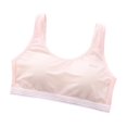 thumbnail image 2 of LYMAYTER ‌Big Girls Sports Bra 9-13 No-Wire Cotton Tank for 75-90A Teen Breathable Solid Color Training Bra, 2 of 8