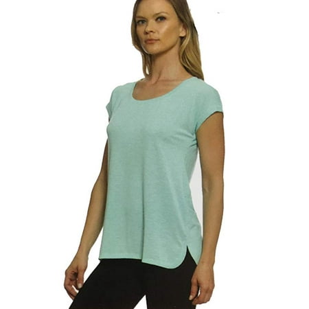 Gerry Woman Work-Out Tops Lightweight Performance Tee (Pistachio Green, Large)