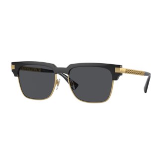 NEW VERSACE SUNGLASSES VE2291 1002/87 BLACK WOMEN EYEWEAR VE2291 100287 Versace VE2291 Sunglasses 100287 Gold - eye-oo.com main image 3