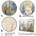 thumbnail image 3 of Designart "Serene Blue Bonnets Field III" Blue Bonnets Floater Framed Wall Art Living Room, 3 of 5